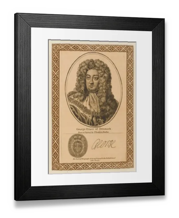 Framed Print : George Prince Denmark Framed Print : George Prince Denmark