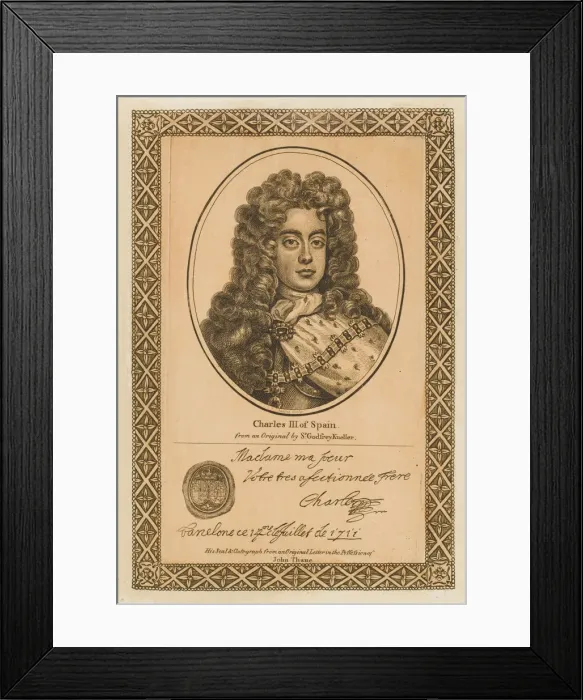 Framed Print : Carlos VI (Iii) Framed Print : Carlos VI (Iii)