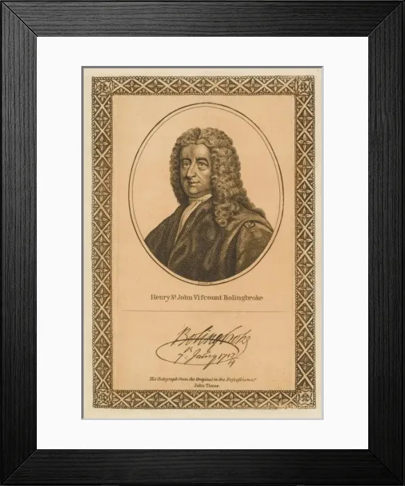 Framed Print : Henry Vct. Bolingbroke Framed Print : Henry Vct. Bolingbroke
