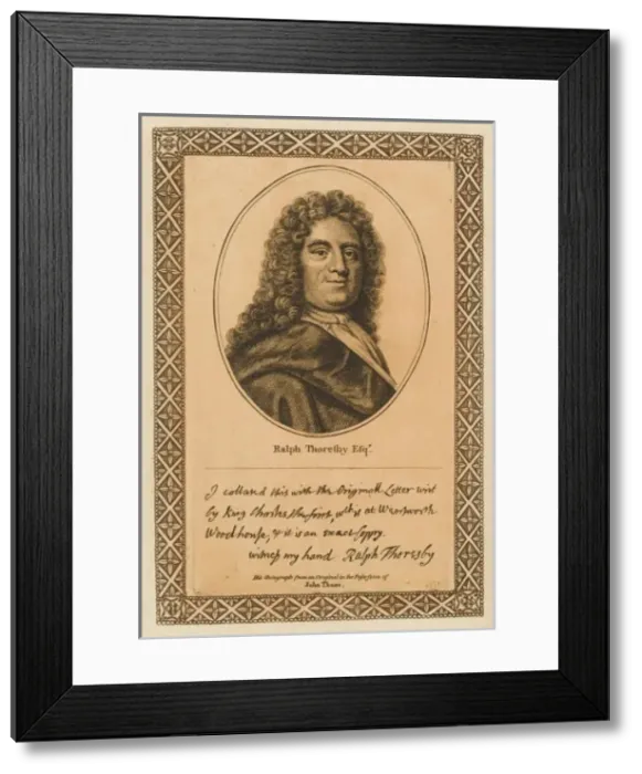 Framed Print : Ralph Thoresby Framed Print : Ralph Thoresby