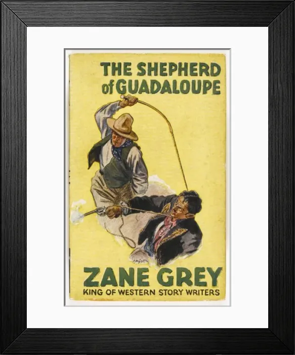 Framed Print : Western - Shepherd of G Framed Print : Western - Shepherd of G