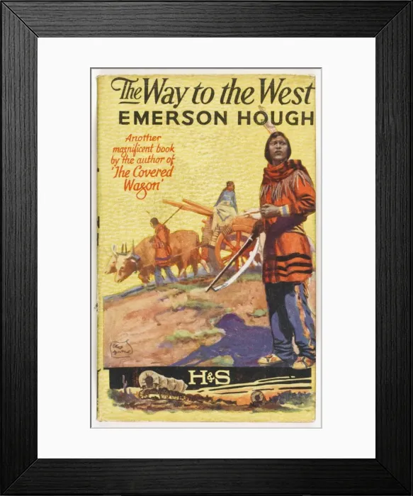 Framed Print : Western - Way to West Framed Print : Western - Way to West