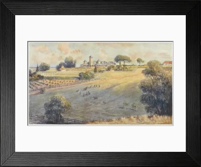 Framed Print : Australian Homestead Framed Print : Australian Homestead