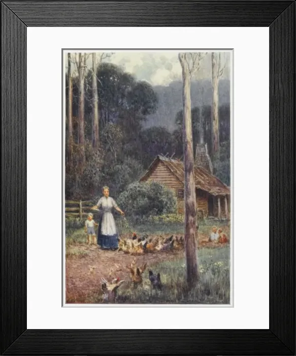Framed Print : Bush Hut, Australia Framed Print : Bush Hut, Australia