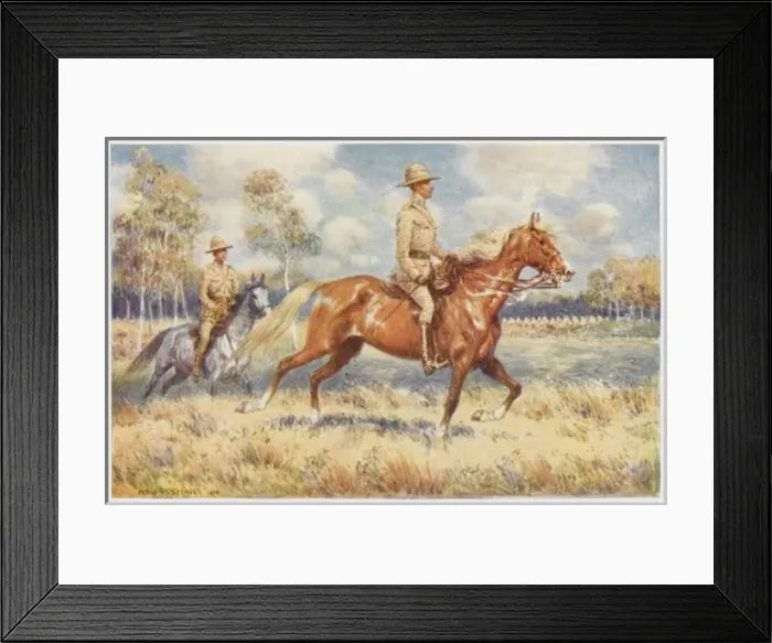Framed Print : Australian Soldiers 2