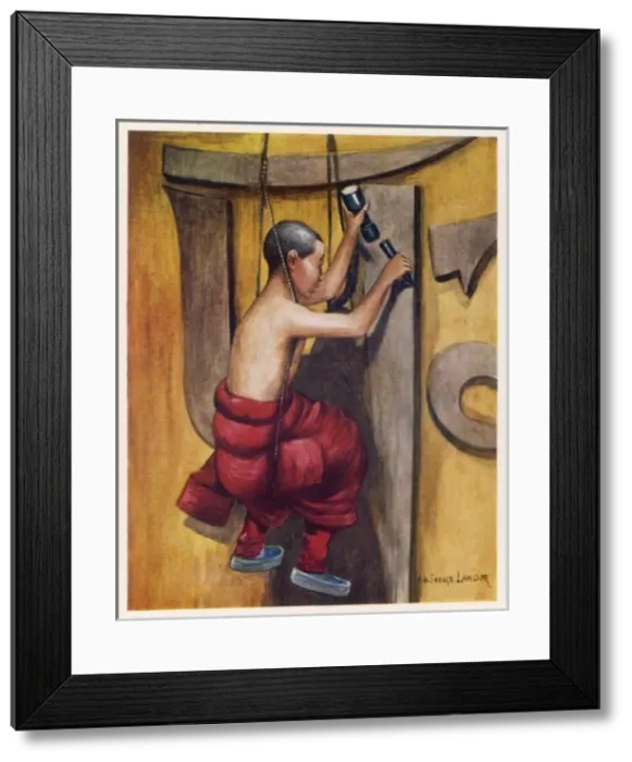 Framed Print : Tibetan Inscription Framed Print : Tibetan Inscription
