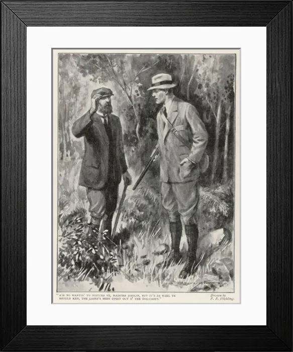 Framed Print : Keeper and Master Framed Print : Keeper and Master
