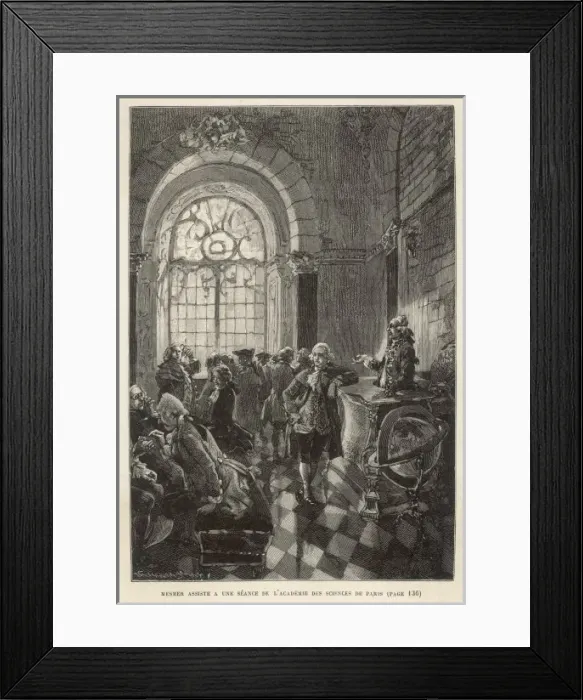 Framed Print : Mesmer and Academie Framed Print : Mesmer and Academie