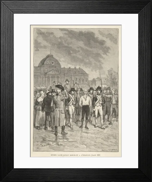 Framed Print : Mesmer and Bailly Framed Print : Mesmer and Bailly