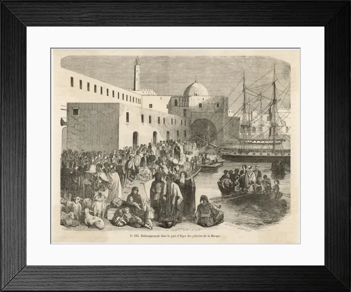 Framed Print : Leaving for Mecca Framed Print : Leaving for Mecca