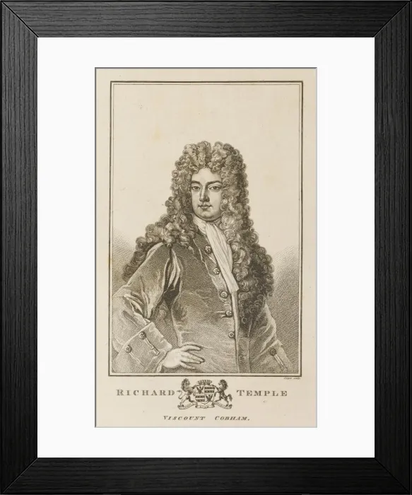 Framed Print : Richard Vct Cobham Framed Print : Richard Vct Cobham