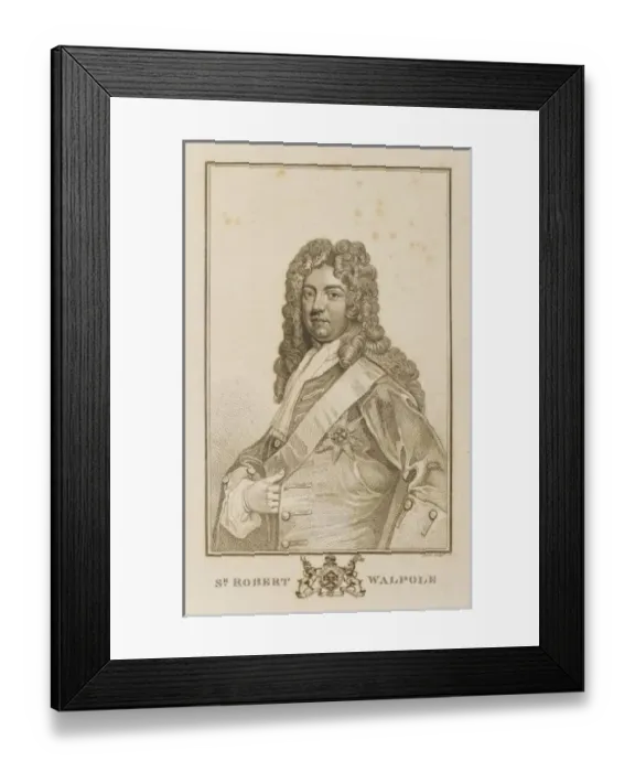 Framed Print : Robert Walpole Framed Print : Robert Walpole