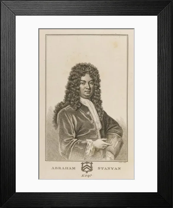Framed Print : Abraham Stanyan Framed Print : Abraham Stanyan