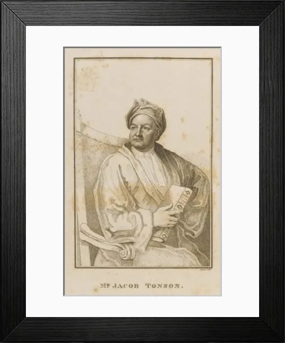 Framed Print : Jacob Tonson Framed Print : Jacob Tonson