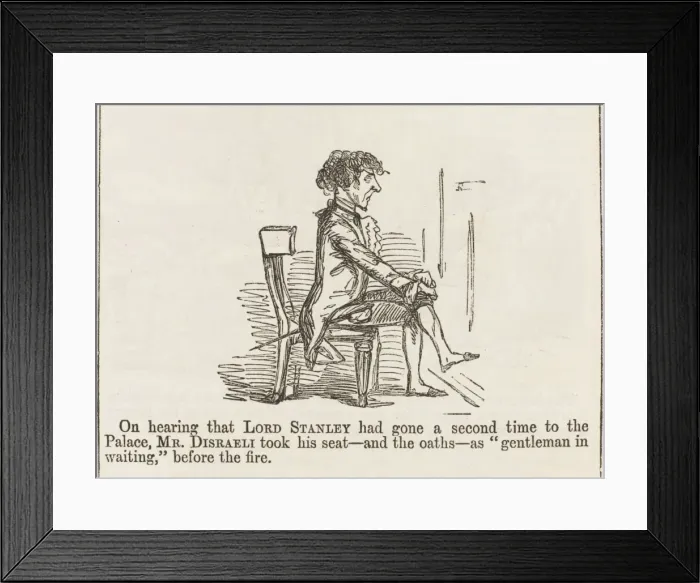 Framed Print : Disraeli / Crisis (2 of 4) Framed Print : Disraeli / Crisis (2 of 4)