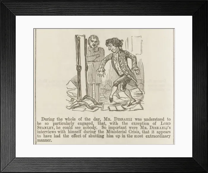Framed Print : Disraeli / Crisis (4 of 4) Framed Print : Disraeli / Crisis (4 of 4)