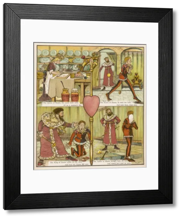 Framed Print : The Queen of Hearts Framed Print : The Queen of Hearts