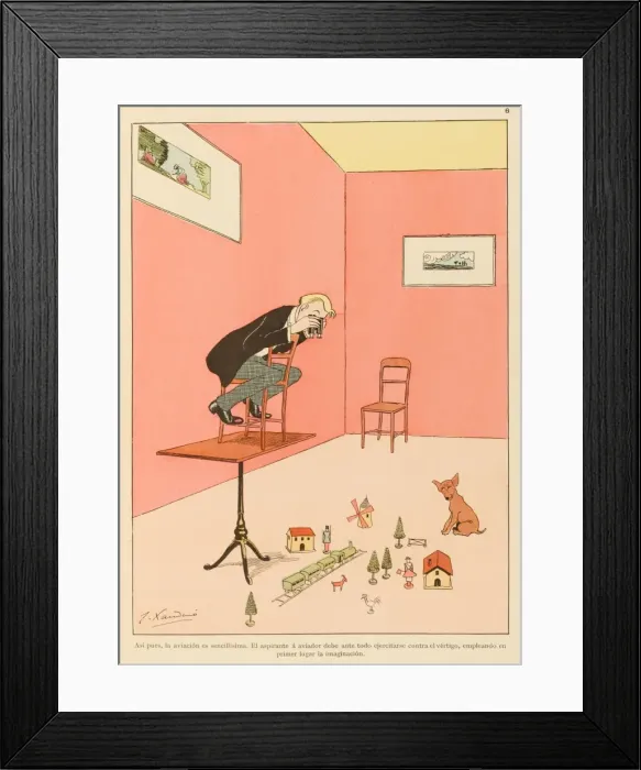 Framed Print : Overcoming Vertigo Framed Print : Overcoming Vertigo