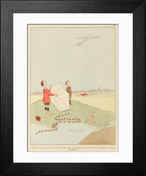 Framed Print : Kite Flyers Dream Framed Print : Kite Flyers Dream