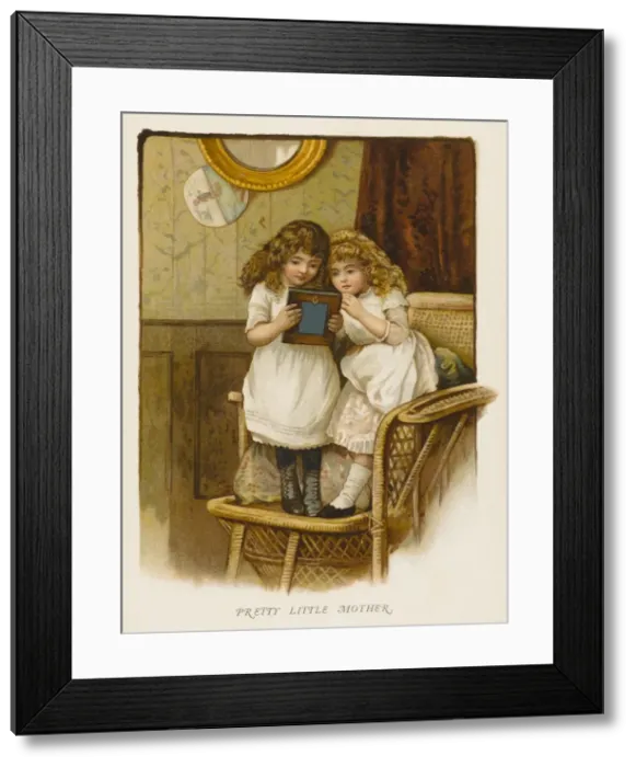 Framed Print : Sisters / M Bennett Framed Print : Sisters / M Bennett