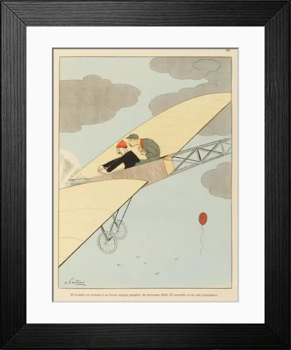 Framed Print : Airsickness ? Framed Print : Airsickness ?