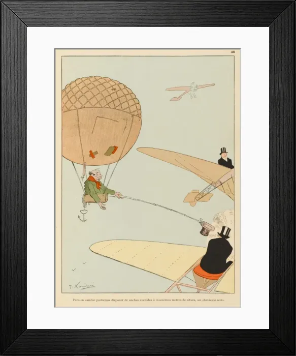 Framed Print : Beggars in Balloons Framed Print : Beggars in Balloons