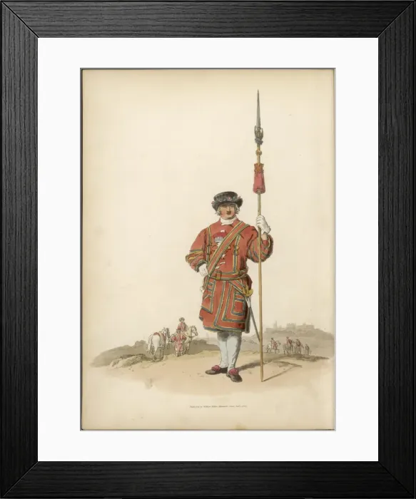Framed Print : Pyne - Yeoman of Guard Framed Print : Pyne - Yeoman of Guard