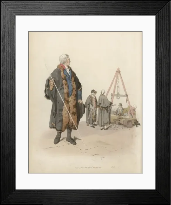 Framed Print : Pyne - Wardmote Inquest Framed Print : Pyne - Wardmote Inquest