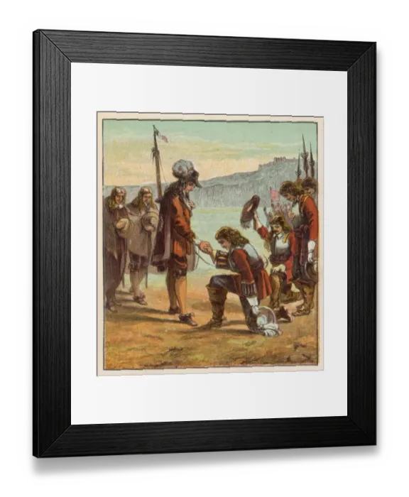 Framed Print : Charles II Restored Framed Print : Charles II Restored