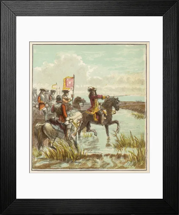 Framed Print : Battle of the Boyne Framed Print : Battle of the Boyne