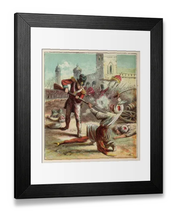 Framed Print : Seringapatam 1792 Framed Print : Seringapatam 1792
