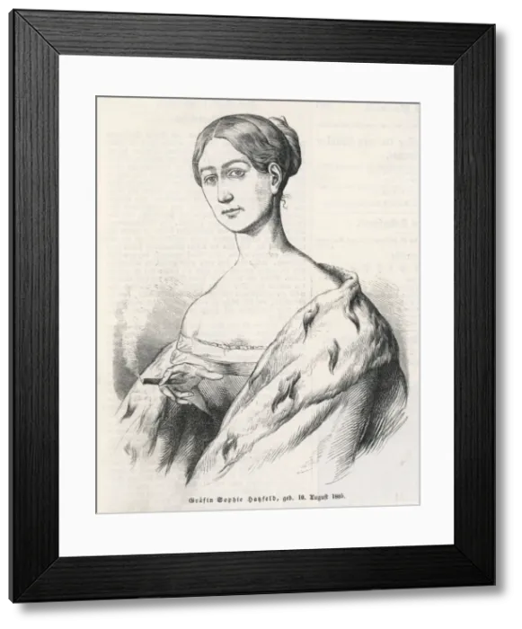 Framed Print : Sophie Grafin Hasfeld Framed Print : Sophie Grafin Hasfeld