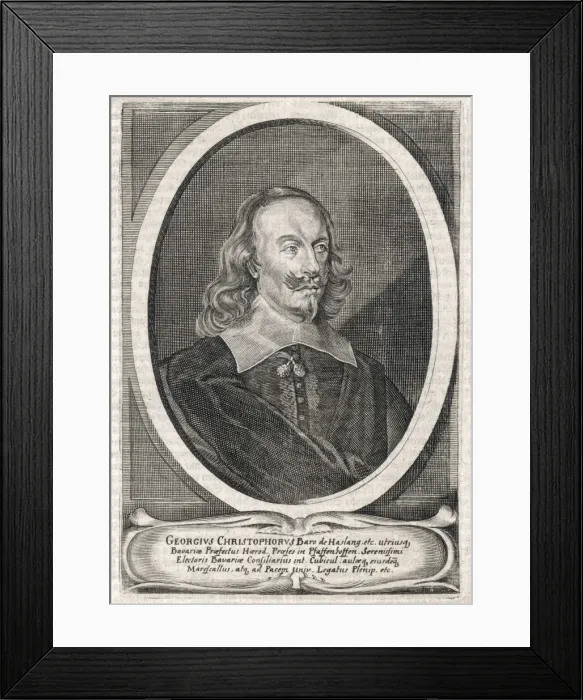 Framed Print : Geiorg Freiherr Haslang Framed Print : Geiorg Freiherr Haslang