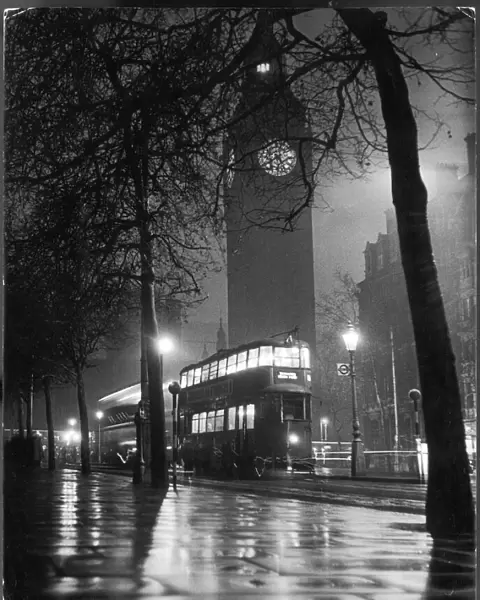 Big Ben and London Tram