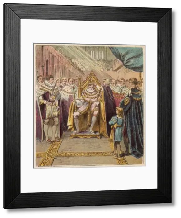 Framed Print : George IV Crowned Framed Print : George IV Crowned