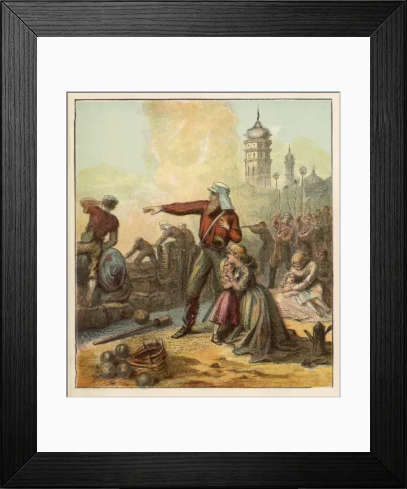 Framed Print : Siege of Lucknow Framed Print : Siege of Lucknow