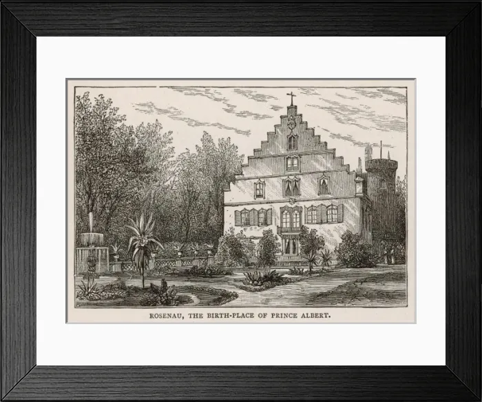 Framed Print : Birthplace of Albert Framed Print : Birthplace of Albert
