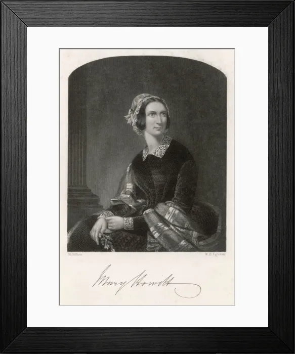 Framed Print : Mary Howitt Framed Print : Mary Howitt