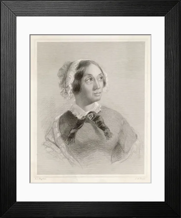 Framed Print : Mary Howitt (Hughes) Framed Print : Mary Howitt (Hughes)