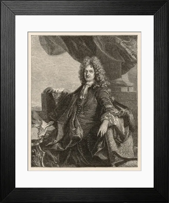 Framed Print : Charles Rene D hozier Framed Print : Charles Rene D hozier