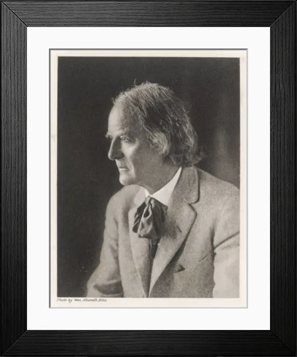 Framed Print : Elbert Hubbard - 1 Framed Print : Elbert Hubbard - 1