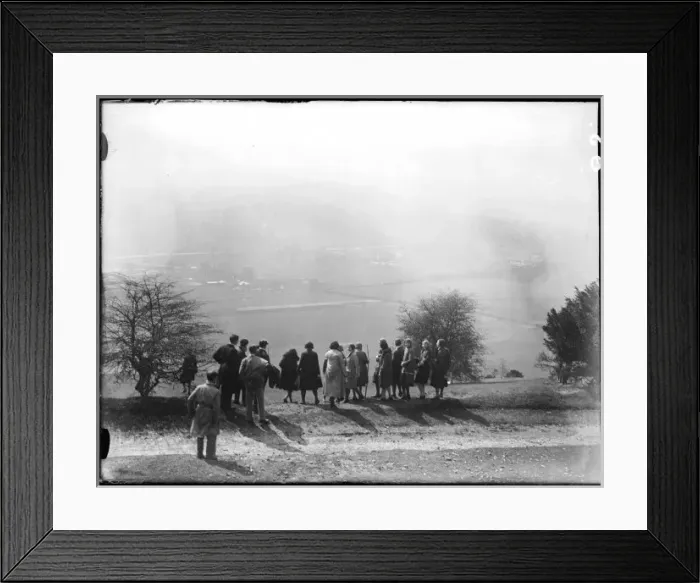 Framed Print : British Campers 1930S Framed Print : British Campers 1930S