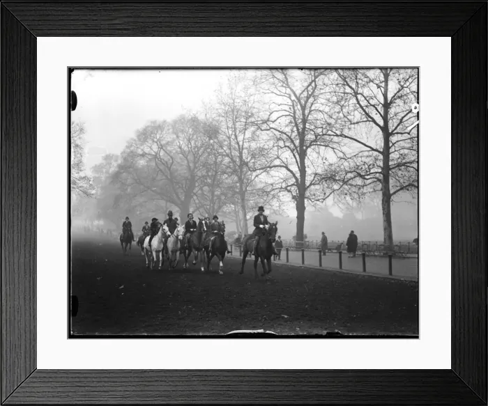 Framed Print : Riding in Rotten Row Framed Print : Riding in Rotten Row