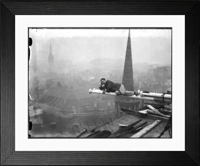 Framed Print : Broadcasting House Japes Framed Print : Broadcasting House Japes