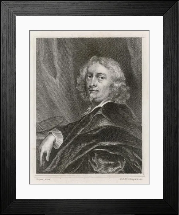 Framed Print : Cornelis Janssen Artist Framed Print : Cornelis Janssen Artist