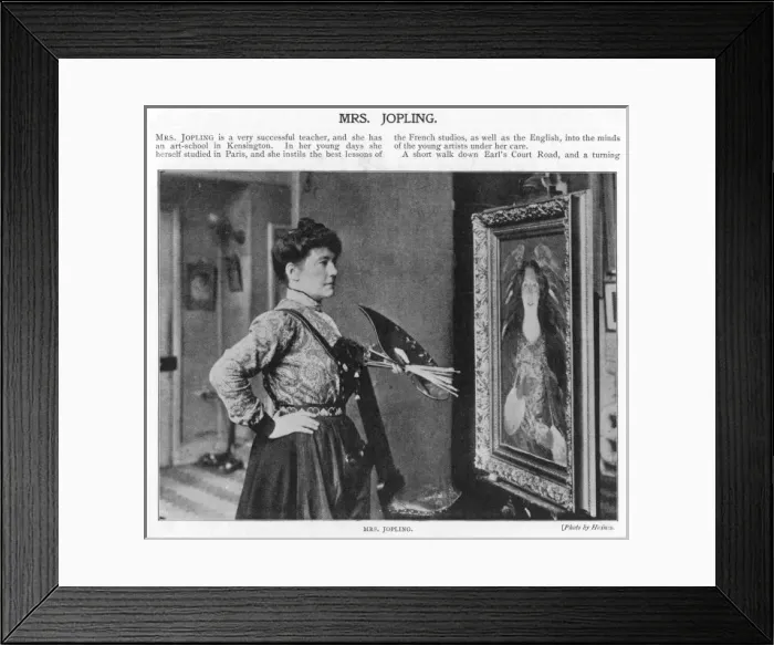 Framed Print : Louise Jopling - 2 Framed Print : Louise Jopling - 2
