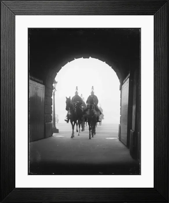 Framed Print : Two Horse Guards Framed Print : Two Horse Guards