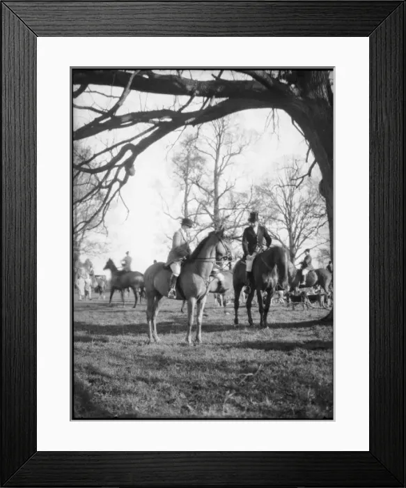 Framed Print : Fox Meet 1930S Framed Print : Fox Meet 1930S
