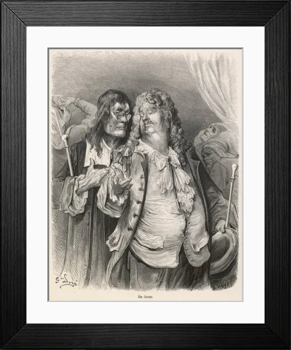 Framed Print : Fable / the Doctors Framed Print : Fable / the Doctors