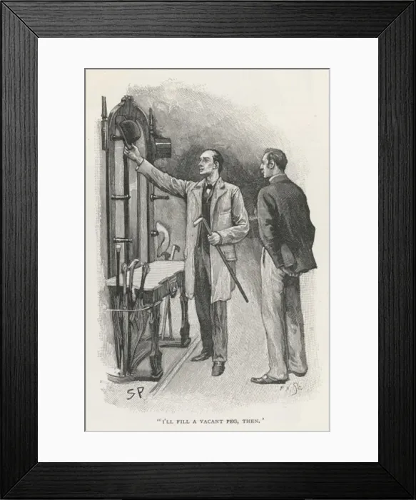 Framed Print : Sherlock Holmes / Doyle Framed Print : Sherlock Holmes / Doyle